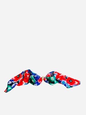 NWT SIlklette Floral Bloom NWT SILKLETTE Spotted 100% Fine Silk Kerchief Scarf